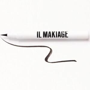 IL MAKIAGE Waterproof Liquid Eyeliner, Black Card NEW